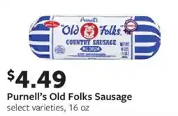 Fareway Purnell's Old Folks Sausage offer