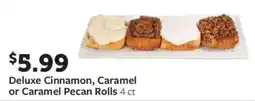Fareway Deluxe Cinnamon, Caramel or Caramel Pecan Rolls offer