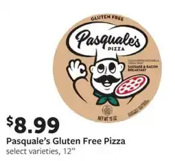 Fareway Pasquale's Gluten Free Pizza offer
