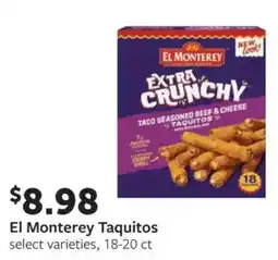 Fareway El Monterey Taquitos offer