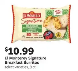 Fareway El Monterey Signature Breakfast Burritos offer