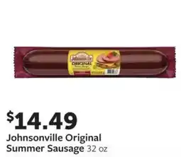 Fareway Johnsonville Original Summer Sausage offer