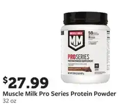 Fareway Muscle Milk Pro Series Protein Powder offer