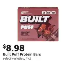 Fareway Built Puff Protein Bars offer