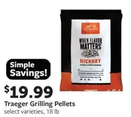 Fareway Traeger Grilling Pellets offer