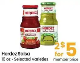 Safeway Herdez Salsa offer