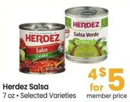 Safeway Herdez Salsa offer
