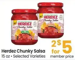 Safeway Herdez Chunky Salsa offer