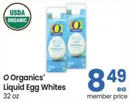 Safeway O Organics Liquid Egg Whites offer