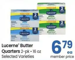 Safeway Lucerne Butter Quarters offer