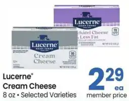 Safeway Lucerne Cream Cheese offer