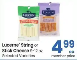 Safeway Lucerne String or Stick Cheese offer