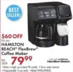 Boscov's Hamilton Beach FlexBrew Coffee Maker offer