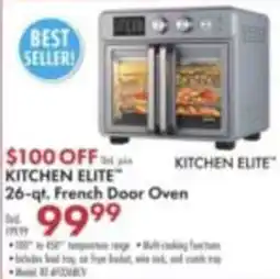 Boscov's Kitchen Elite 26-qt. French Door Oven offer