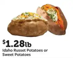 Fareway Idaho Russet Potatoes or Sweet Potatoes offer
