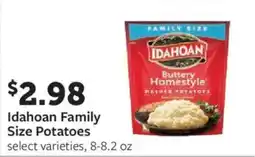 Fareway Idahoan family size potatoes offer