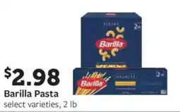 Fareway Barilla Pasta offer