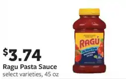 Fareway Ragu Pasta Sauce offer