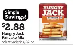 Fareway Hungry Jack Pancake Mix offer
