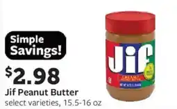 Fareway Jif Peanut Butter offer