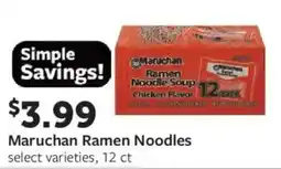 Fareway Maruchan Ramen Noodles offer