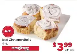 Family Fresh Market Fresh & Finest Iced Cinnamon Rolls offer