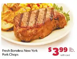 Family Fresh Market Fresh Boneless New York Pork Chops offer