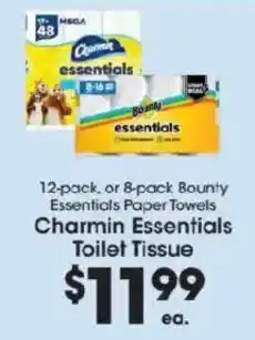 Price Rite Charmin Essentials Toilet Tissue offer