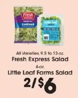 Price Rite Fresh Express Salad offer
