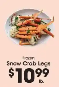 Price Rite Frozen Snow Crab Legs offer