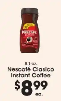 Price Rite Nescafe Clasico instant coffee offer
