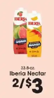 Price Rite Iberia Nectar offer