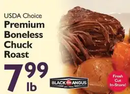 Festival Foods Black Angus Premium Boneless Chuck Roast offer