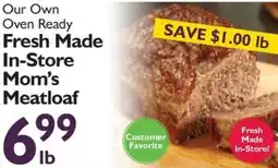 Festival Foods Our Own Fresh Made In-Store Mom's Meatloaf offer