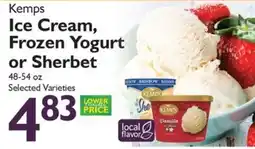 Festival Foods Kemps ice cream, frozen yogurt or sherbet offer