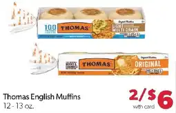 Family Fresh Market Thomas English Muffins offer