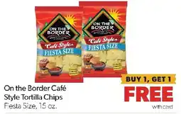 Family Fresh Market On the Border Cafe Style Tortilla Chips offer