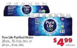 Family Fresh Market Pure Life Purified Water offer