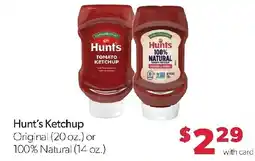 Family Fresh Market Hunt's Ketchup offer
