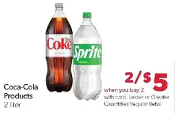 Family Fresh Market Coca-Cola Products offer
