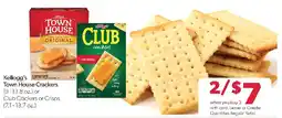 Family Fresh Market Kellogg's Town House Crackers or Club Crackers or Crisps offer
