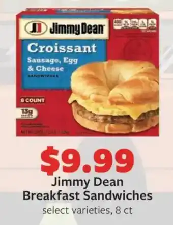 Jimmy Dean Breakfast Sandwiches