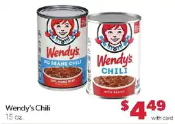 Family Fresh Market Wendy's Chili offer