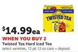 Fareway Twisted Tea Hard Iced Tea offer