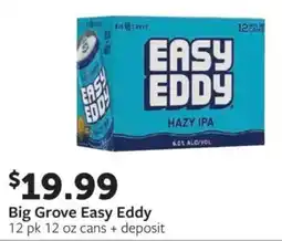 Fareway Big Grove Easy Eddy offer