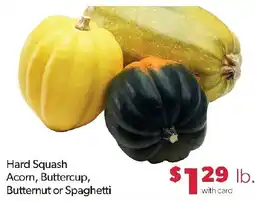 Family Fresh Market Hard Squash offer