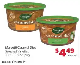 Family Fresh Market Marzetti Caramel Dips offer