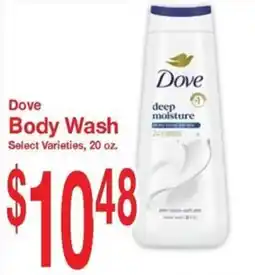 Super Saver Dove Body Wash offer