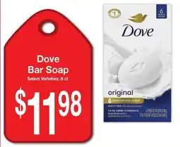 Super Saver Dove bar soap offer