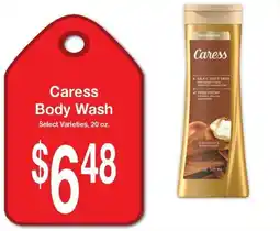Super Saver Caress body wash offer